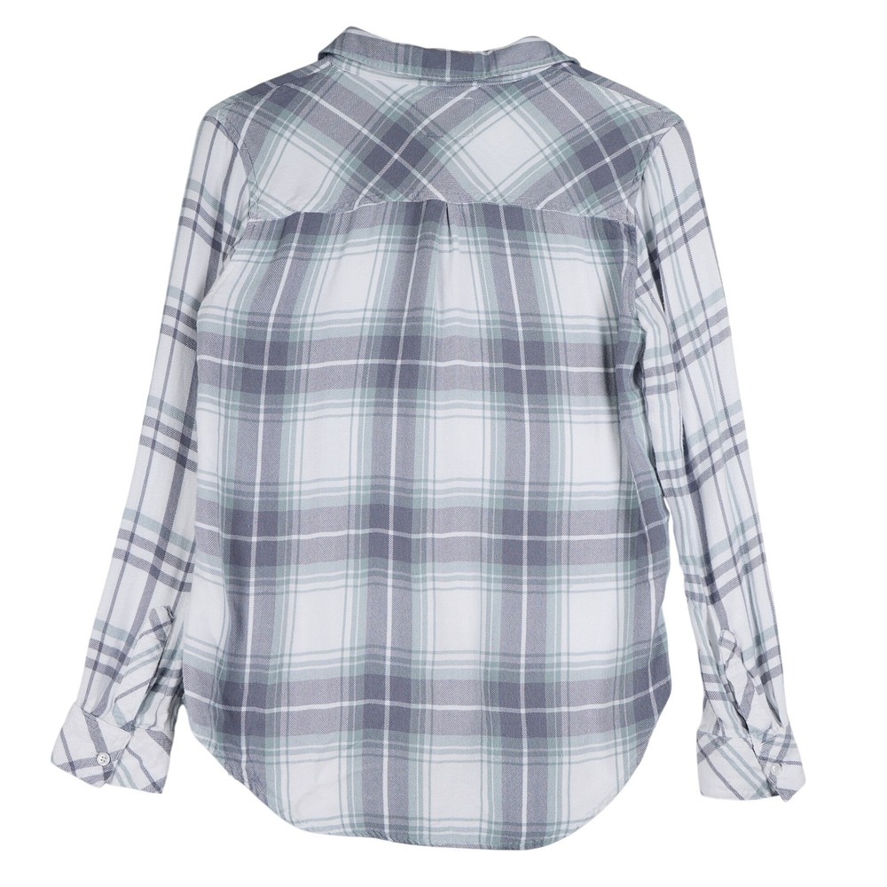 Rails Cooper Ocean Mist Plaid Button Up Shirt Blue Green Small‎ INT-100-507-203 - Picture 3 of 10